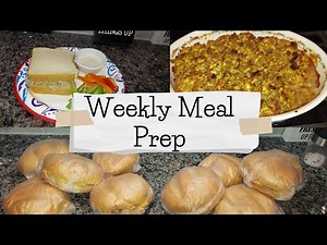 MEAL PREP WITH ME | WEEKLY MEAL PREP | COOK WITH ME