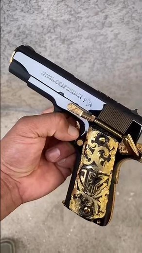 La 1911 colt combat commander en 45acp de un cliente, saludos y gracias