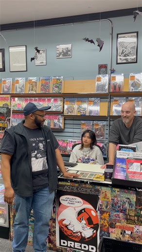 Acme Comics on Instagram: "It’s that time again and your friends at Acme Comics are here keeping things FRESH with all new items rolling out Saturday morning at 10AM! This time it’s something for everyone from Signed Comics, vintage comics room comics, out of print graphic novels, even a couple more Graded Comics! Did you see anything that looked cool? Let us know in the comments. Inspiration for tonight’s video: @mentos.usa The Fresh Maker Special thanks to the man called Justice #mentos"