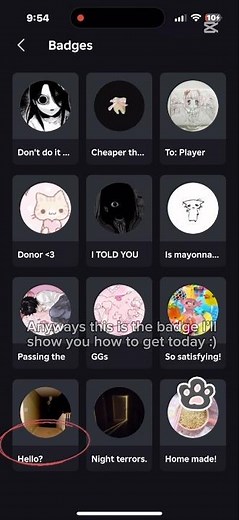 *TUTORIAL* [BIG UPD] new update!! 💕 Game: maybe tomorrow I’ll open the door #roblox