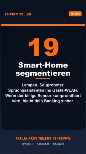 IT-Tipp: Smart-Home segmentieren