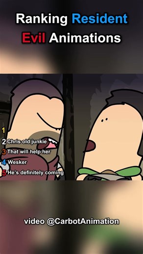 Ranking Resident Evil Animations #re1