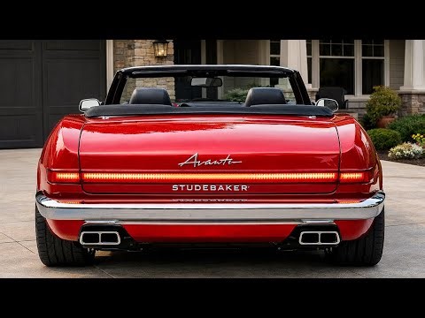 2027 Studebaker Avanti Convertible – The Legendary Icon Returns! (Full Design, Specs & Interior)