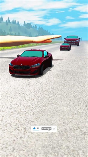 Can a Giant Arm Stop a Car at Full Speed? | BeamNG.drive Experiment