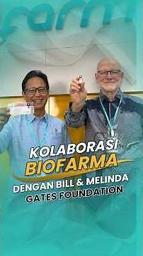 Budi Gunadi and the Bill & Melinda Gates Foundation Review Bio Farma's Polio Vaccine Production, ...