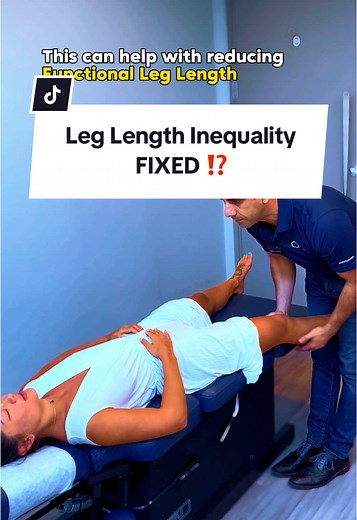 Addressing Leg Length Discrepancy with Joint Manipulation