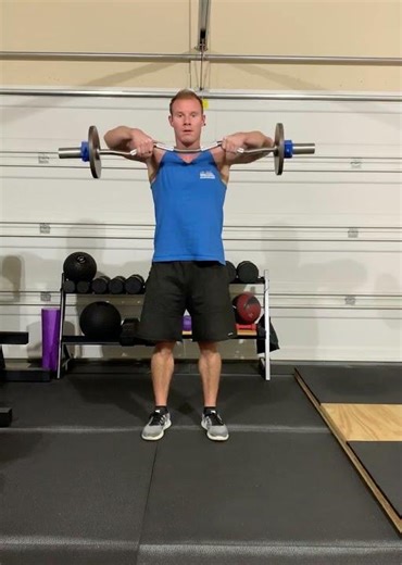 EZ Bar Upright Rows | Spitz Fitness Exercise Tutorial