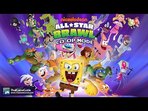 Nickelodeon All-Star Brawl : Local Shared Screen Co-op Mode ~ Full Gameplay Walkthrough