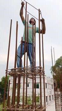 Column Tie setup #construction #column