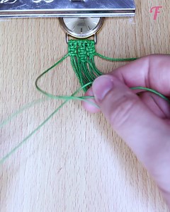 23K views · 142 reactions | Artist's skill in macramé results in a stylish watch strap. | Fabiosa Daily | Facebook