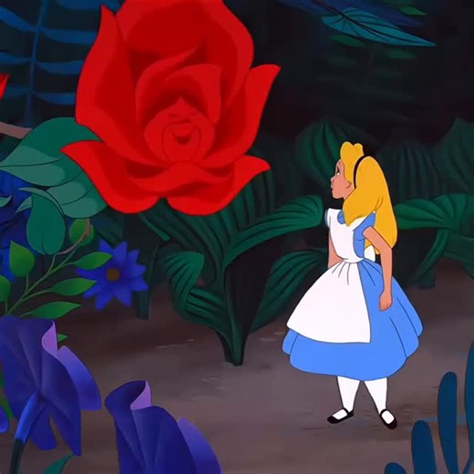 ʜʏɴꜰᴜᴄꜱ on Instagram: "Alice in Wonderland 1951👒🐇 Interesting Fact: The movie’s dreamy, almost surreal look comes largely from artist Mary Blair, whose bold color choices shaped the entire film. Disney trusted her sense of whimsy so much that backgrounds were designed to feel like paintings rather than realistic spaces — which is why scenes like the Tulgey Wood and the tea party look so delightfully strange. Another neat detail: Kathryn Beaumont, the voice of Alice, also acted out the role in 
