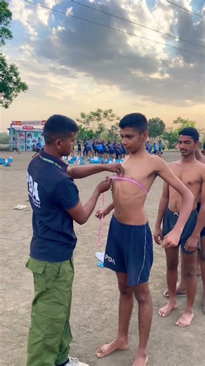 army chest measurement #army #armylover #motivation #sainikvijay