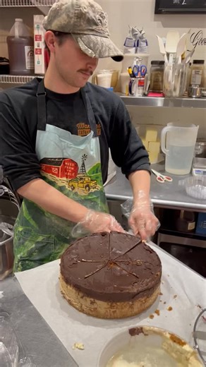Mamie’s homemade cheesecake is really good 😊 #mamiescafeandbakery #cooking #cheesecake #fart | Mamie's Cafe and Bakery