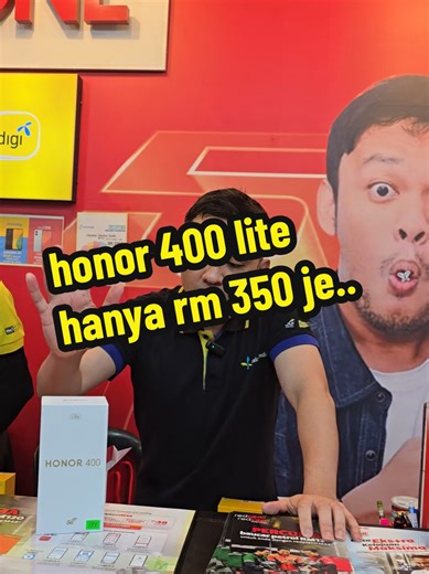 Affordable Honor 400 Lite Available for RM 350