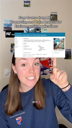 Free online MIT course on Environmental #dataanalysis