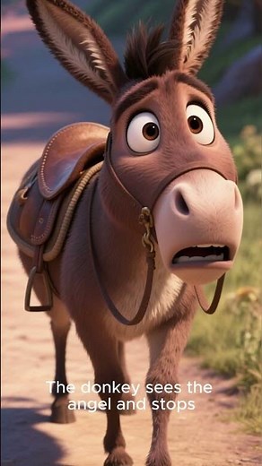 Balaam’s Donkey Speak–Animated Bible#biblestory #biblelessons #god #faith #jesus # #christiankids