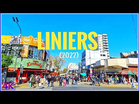 【4K】Buenos Aires, LINIERS y su Barrio por DENTRO - Buenos Aires Walk, ARGENTINA