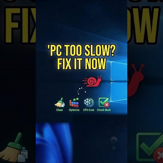 PC SLOW After Windows Update? Fix It #Windows11 #TechTips #PCFix #shorts #tech