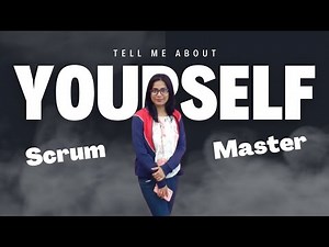 [Most Asked Question] TELL ME ABOUT YOURSELF ⭐scrum master interview questions