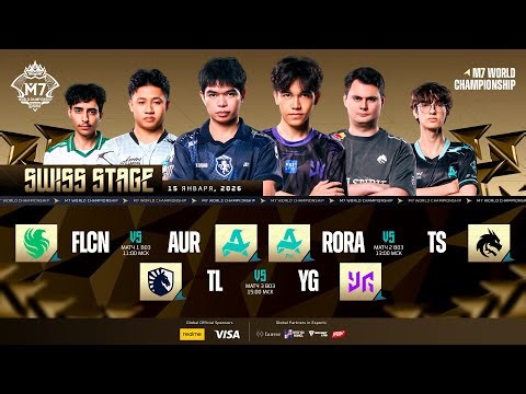 🔴 LIVE | SWISS STAGE ДЕНЬ 5 | M7 World Championship | (RU)