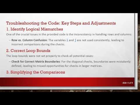 Solving the Debugging Dilemma: Why Does This Work on Paper but Not in Code?