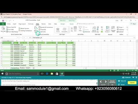 Excel Chapter 10 Simulation Exam | Excel Chapter 10 Simulation Exam