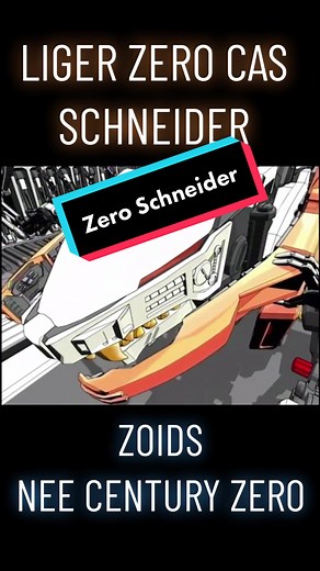 Liger Zero Schneider #zoids #ワイド #zoidstok #zoidsnewcentury #anime #animeclips #mechaanime