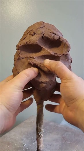 sculpture process art #shorts #sculpture #clay #modelage