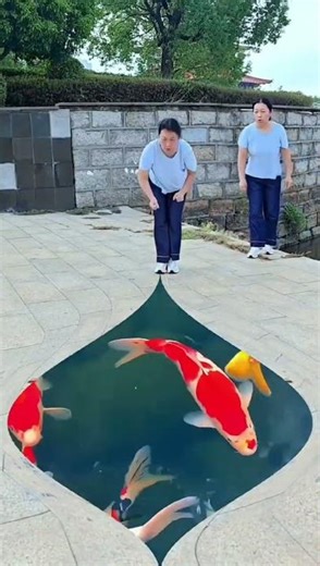 #FastGrowthPlan#TrendyLifeGrowthStar#SpecialEffects HotspotA pond of koi, a good life