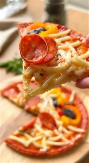 🌮 Tastiest Corn Tortilla Gluten-Free Pizza. Please subscribe for more recipes