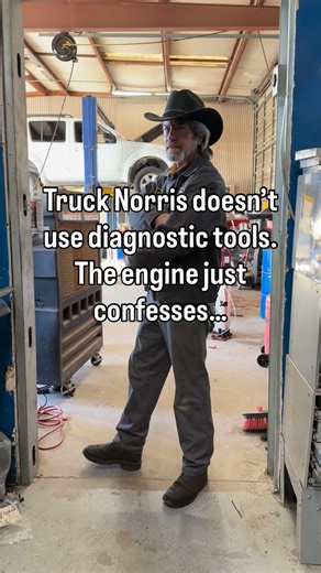 Beacon Automotive on Instagram: "Truck Norris doesn’t use diagnostic tools… the engine just confesses. #mechanic #automotive"