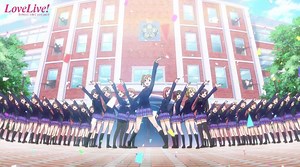 36K views · 1.2K reactions | Let's shout together one last time... µ's Music Start!  The idol sensation that's captured the hearts of fans worldwide has just arrived on AnimeLab in Dub! Sing your hearts out to all the amazing songs in Love Live! School Idol Project!  | Funimation | Facebook