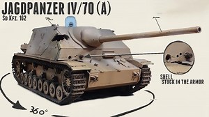 Jagdpanzer IV/70(A) Walkaround - Saumur Tank Museum.