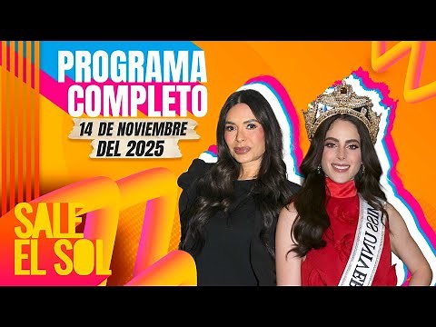 Programa Completo Sale el Sol 14 de noviembre 2025 | Galilea Montijo DEFIENDE a Fátima Bosch