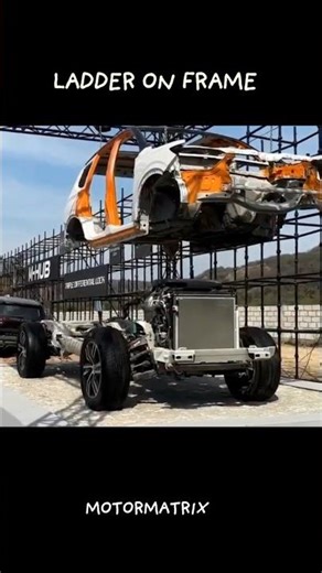 Ladder On Frame And Monocoque | Meaning | Difference | Merit&Demrit |#monocoque #ladderonframe