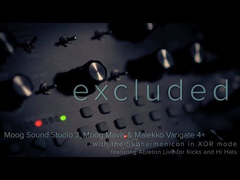 Moog Sound Studio - "excluded"