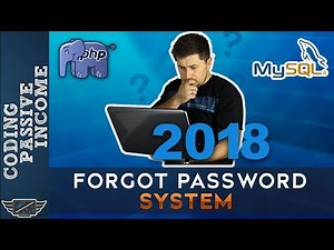 How To Create Forgot Password System In PHP & MySQLi [2018]