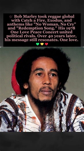 Bob Marley — The Man Who Brought Reggae to the World #bobmarley #reggae