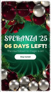 Speranza 2025 - 06 Days Left