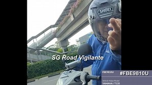 83K views · 468 reactions | 15jun2025 1645hrs senja road #FBE9810U yamaha t135 fail to keep in lane upset being honked at tail camcar until police station quoted motorcyclist enter my lane twice in a row at senja road, then after getting scolded, follow me and horked on the highway all the way till choa chu kang motorcyclist finally stopped following after i signalled to turn into police station | SGRV | Facebook