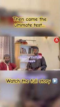 Prophet Ibrahim (AS) Story – Faith, Fire & Sacrifice | Watch Full Video