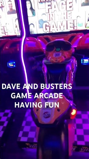 DAVE AND BUSTERS GAME ARCADE #youtubeshorts #gaming #shorts