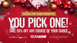Did you miss out on registering for your favorite biblical course? Well, we want to spread the joy of Christmas early by allowing you to take 50% OFF ANY COURSE of your choice! Purchase for as little as $10! 🎄 Sale ends 12/31 at midnight. SHOP TODAY! ➡️ https://isow.org/ | ISOW
