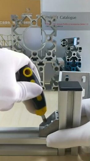 How to use t slot aluminum profile