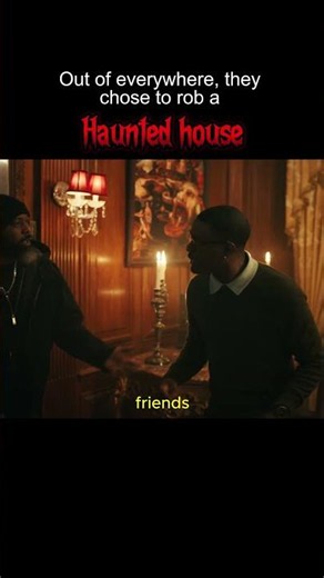 Who would rob a haunted house!? Watch Haunted Heist. In Theaters July 24 #movie #usa #movieclips