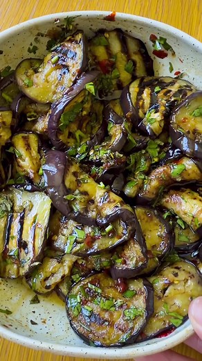 Delicious Grilled Marinated Eggplant Recipe