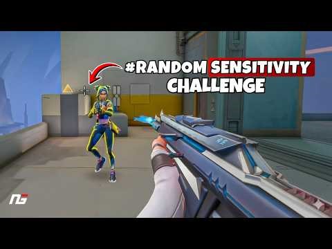 I Let a RANDOM WHEEL Choose My Sensitivity... (RIP MY AIM 💀) | NEXT GAMING