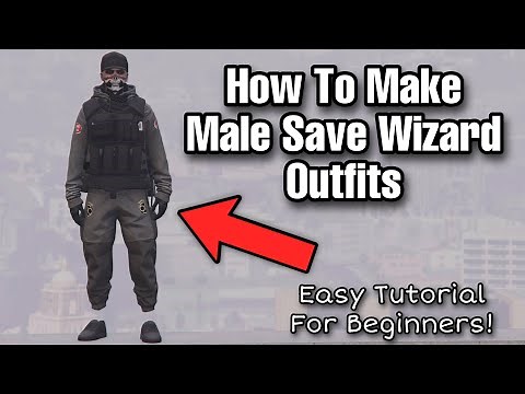 How To Make MALE Save Wizard Outfits (EASY BEGINNER TUTORIAL)