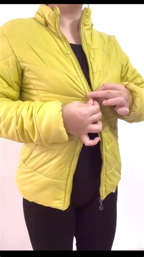 Tips for expanding a puffer jacket when you can't find the right fabric. #sewing #diy