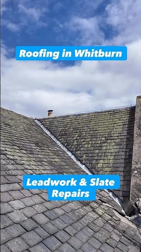 Today We’re Doing Leadwork and slate repairs ⚒️#roof #roofing #slates #repair #leadwork